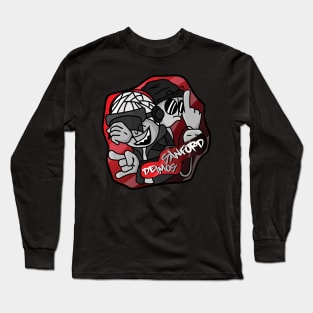 fnf madness combat Deimos and sanford graffiti Long Sleeve T-Shirt